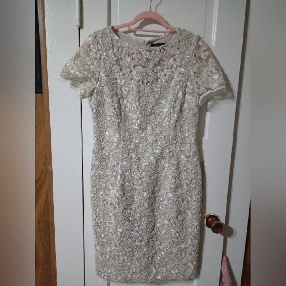 Alex evenings size 10 lace dress
